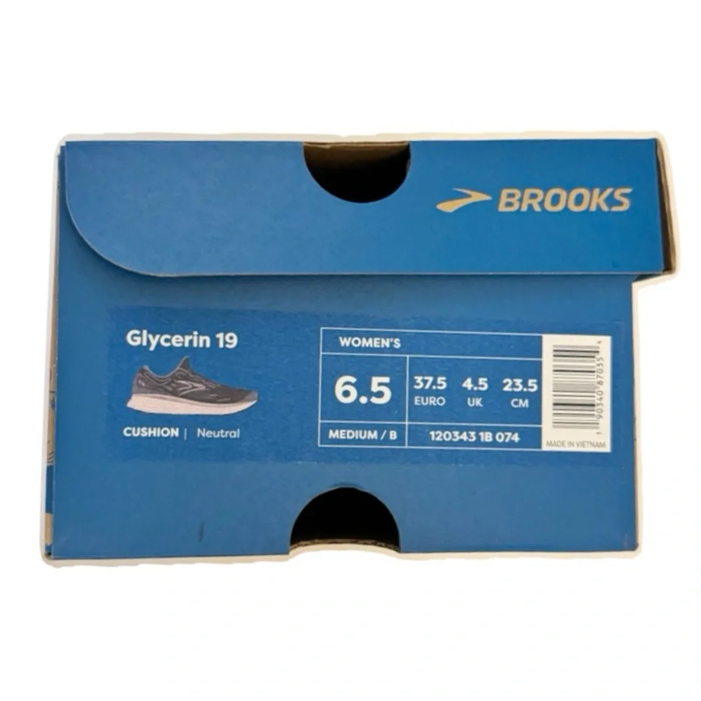 Brooks Glycerin 19 Black and Pink Womens Size 6.5 - Picture 9 of 11